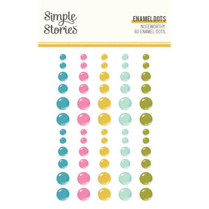 Simple Stories Noteworthy Enamel Dots