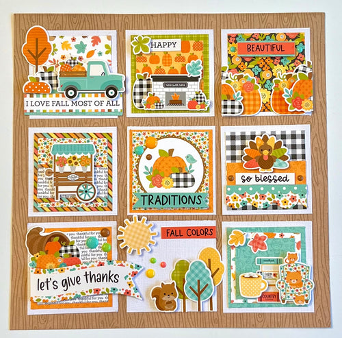 Farmhouse 8x8 Sampler