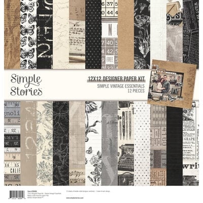 Simple Stories Vintage Essentials Collection Kit