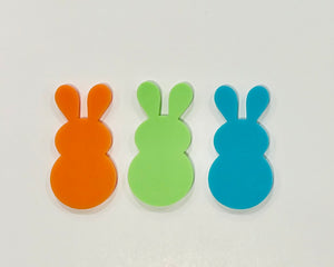 Peep Trio Acrylics Blue, Green, Orange