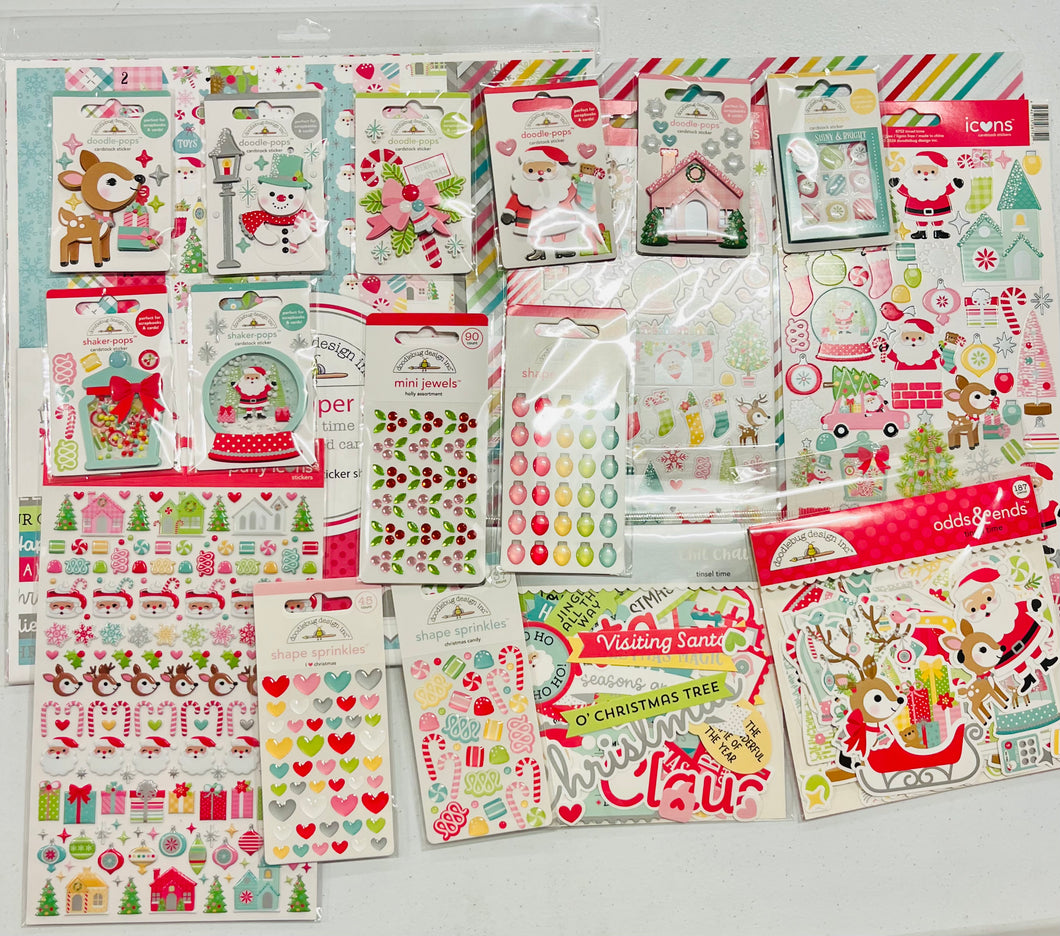 Doodlebug Tinsel Time Bundle