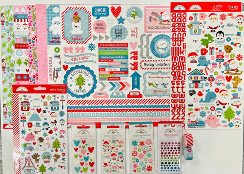 Doodlebug Let It Snow Bundle #2