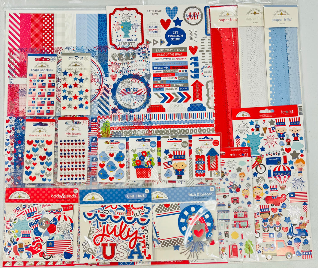 Doodlebug Hometown USA Bundle