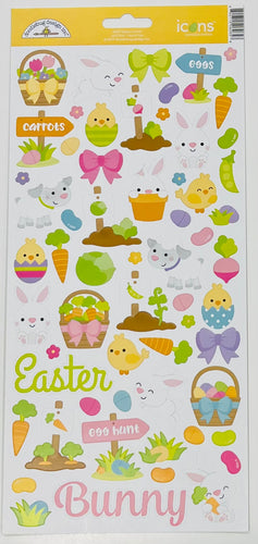 Hoppy Easter Icon Stickers