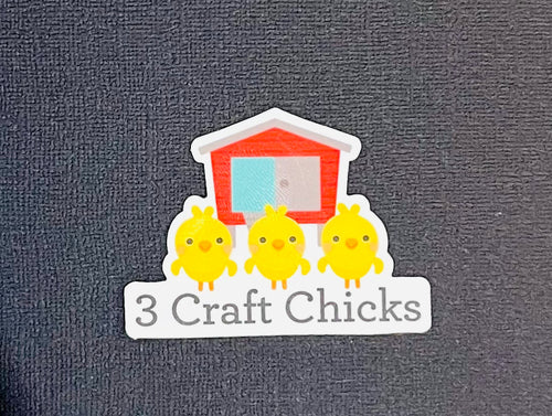 3 Craft Chicks Exclusive Doodle Sticker
