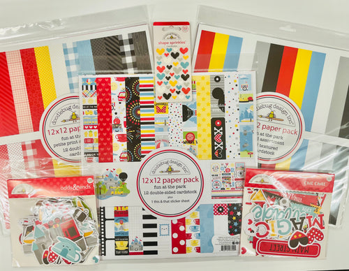 Doodlebug Fun at the Park Paper Pack Bundle