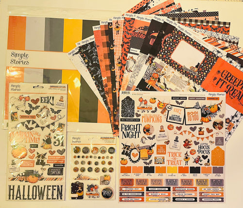 Simple Stories Vintage October 31st Mini Bundle