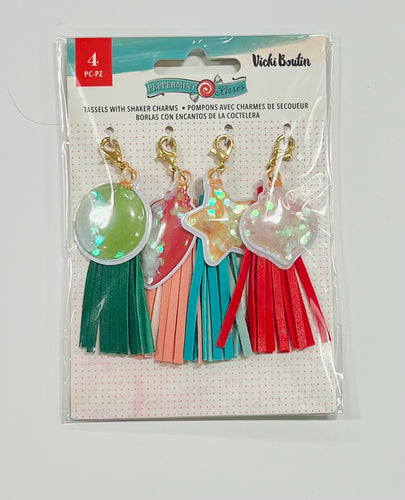 Vicki Boutin Peppermint Kisses Tassels