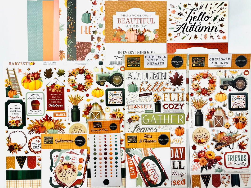 Carta Bella Harvest Bundle