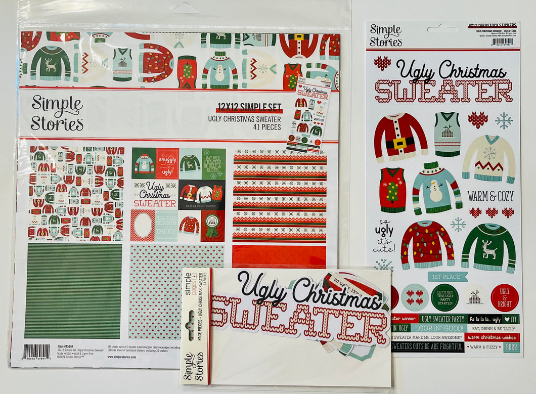 Simple Stories Ugly Sweater Mini Bundle