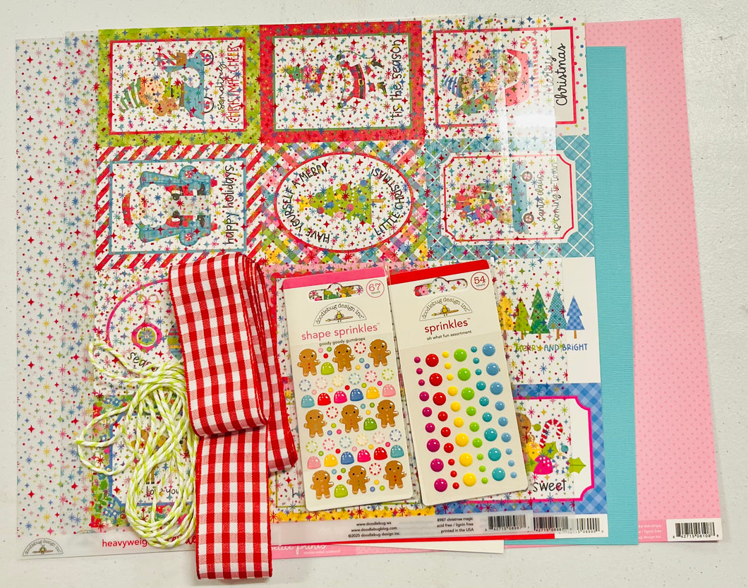 Acetate Tag Card Kit Oh What Fun