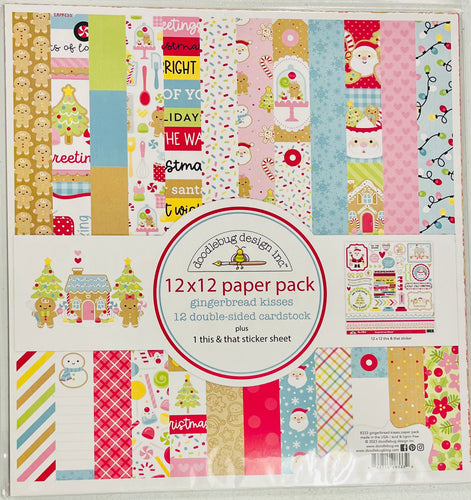 Doodlebug Gingerbread Kisses Collection Kit