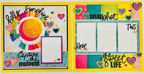 Hello Sunshine Sweet Rush Layout Kit