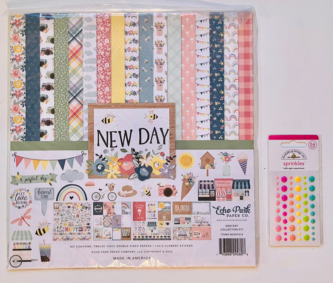 Echo Park New Day Collection Kit with Sprinkle