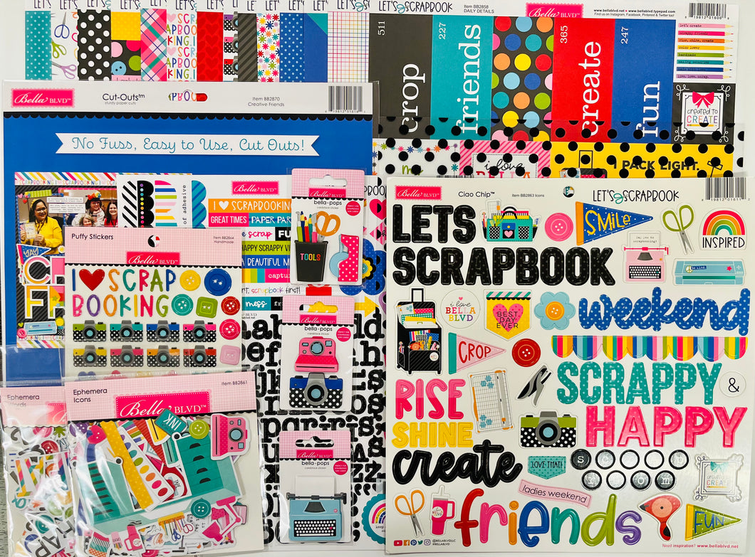 Bella Blvd Let’s Scrapbook Bundle