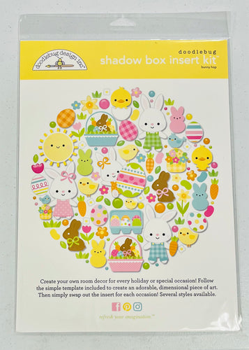 Doodlebug Bunny Hop Shadowbox Kit