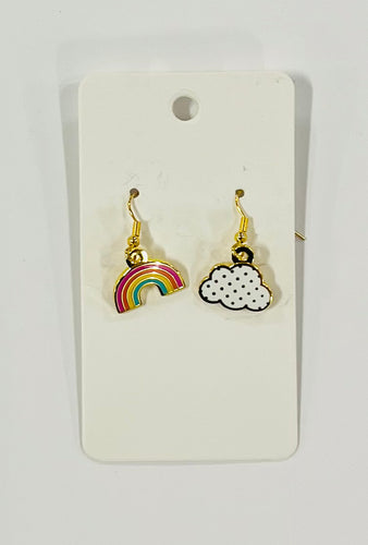 Doodlebug Cloud & Rainbows Earrings