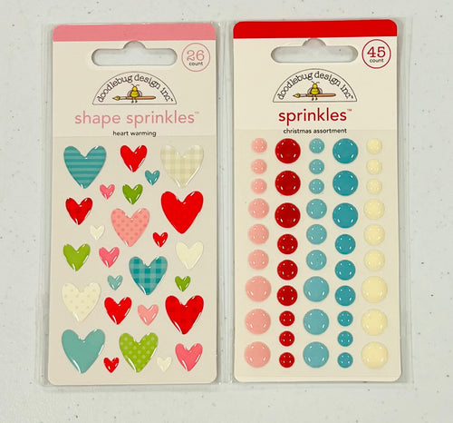 Doodlebug Let It Snow Sprinkle Bundle