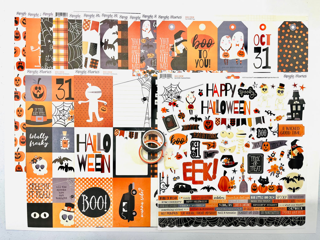 Simple Stories Boo Crew Bundle