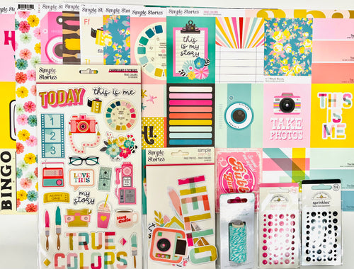 Simple Stories True Colors Bundle