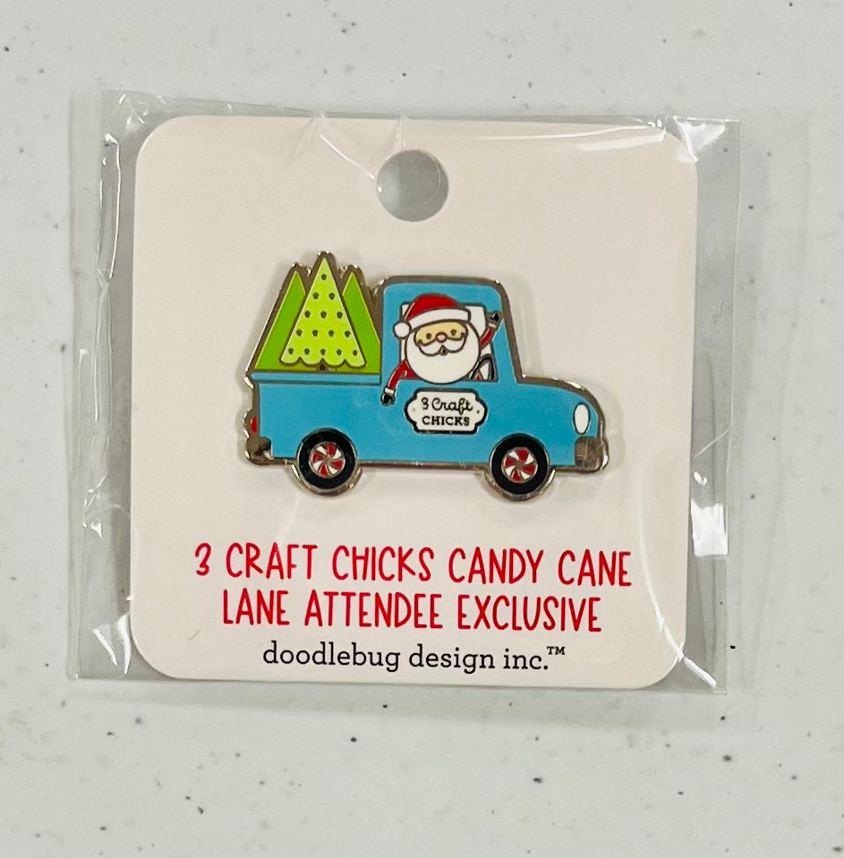 Santa Claus Is Coming To Town Pin