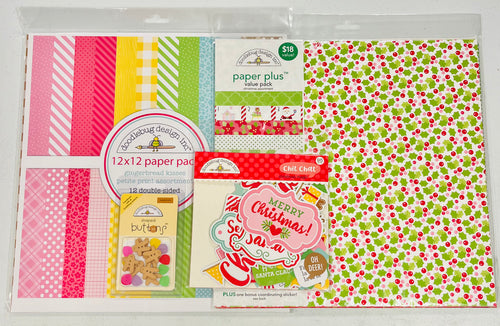 Doodlebug Christmas Paper Plus Pack Bundle