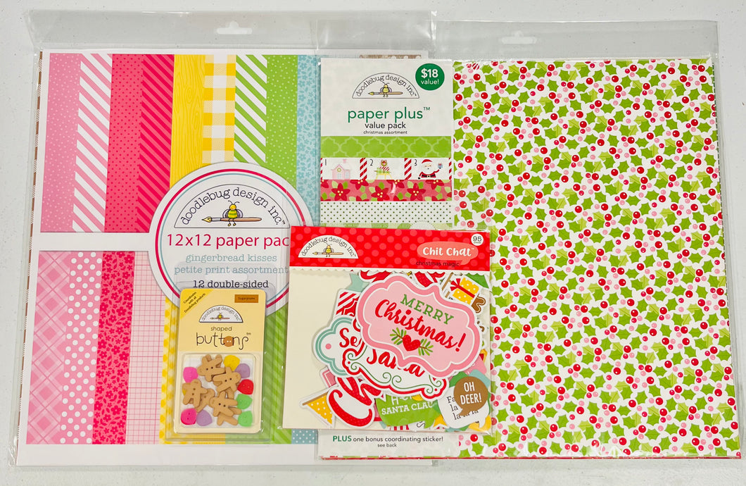 Doodlebug Christmas Paper Plus Pack Bundle