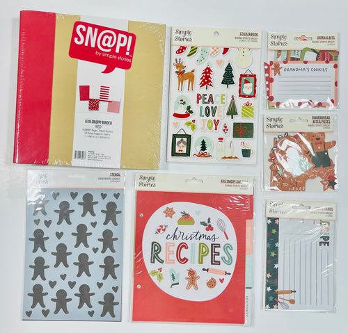 Simple Stories Baking Spirits Bright with Mini Album