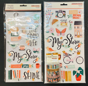 Simple Stories My Story Mini Embellishment Bundle