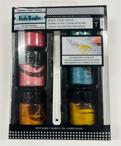 Vicki Boutin Metallic Texture Paste
