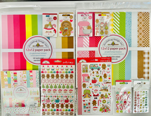 Doodlebug Gingerbreas Kisses Bundle