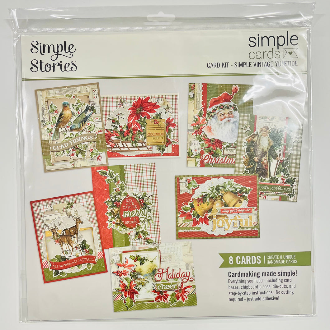 Simple Stories Vintage Yuletide Card Kit