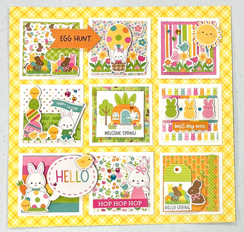Bunny Hop 8x8 Sampler