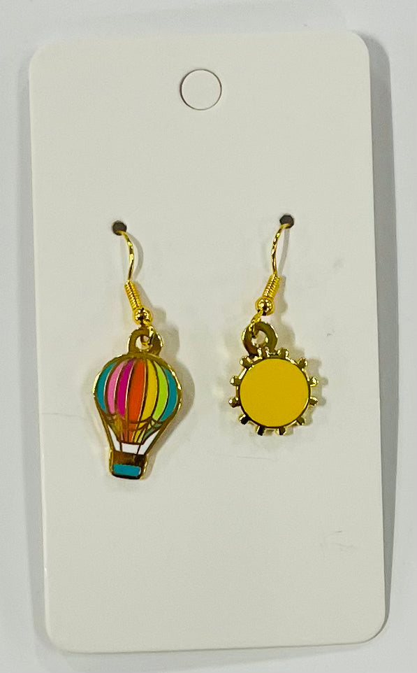 Doodlebug Hot Airballoon & Sumshine Earrings