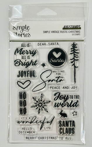 Simple Stories Rustic Christmas Stamp
