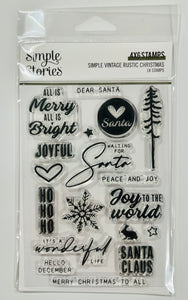 Simple Stories Rustic Christmas Stamp