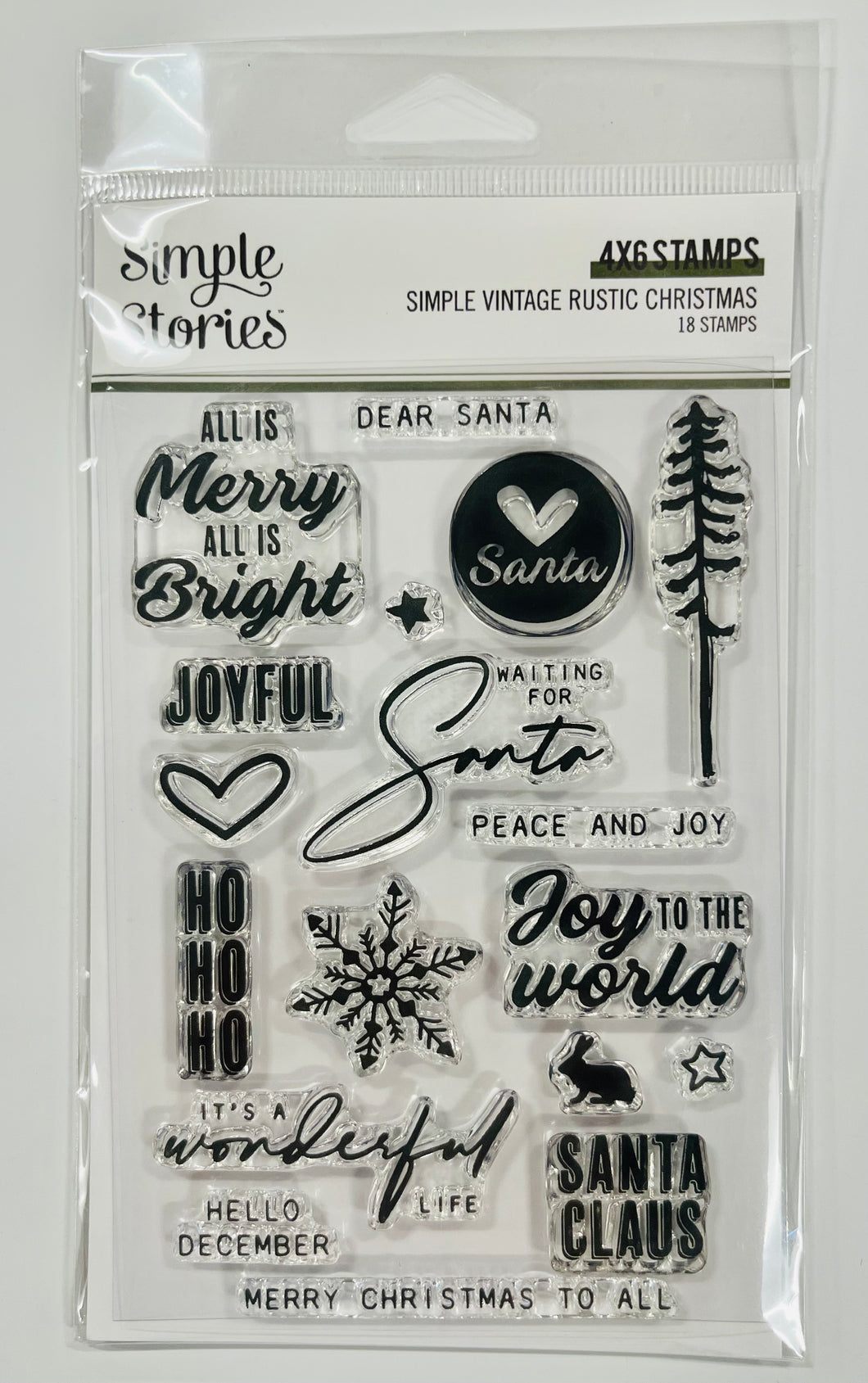 Simple Stories Rustic Christmas Stamp