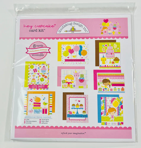 Doodlebug Birthday Girl Card Kit