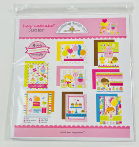 Doodlebug Birthday Girl Card Kit