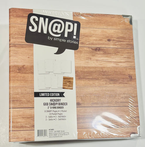 Simple Stories Hickory Snap Album