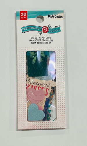 Vicki Boutin Peppermint Kisses Paper Clips