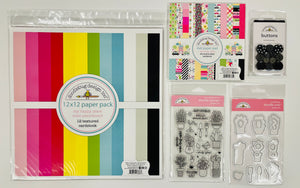 Doodlebug My Happy Place Stamp & Die Bundle