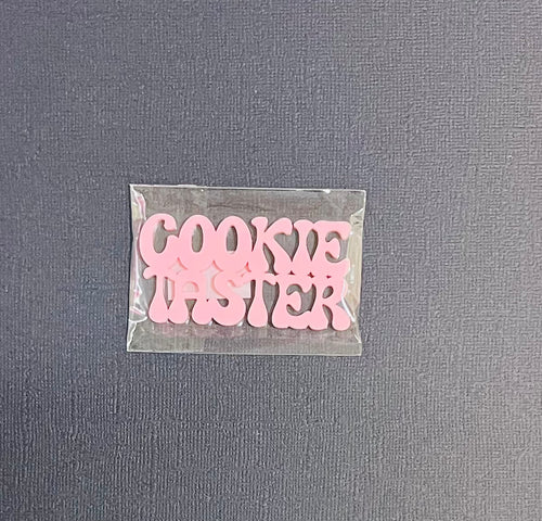 Acrylic Small Pink Cookie Taster
