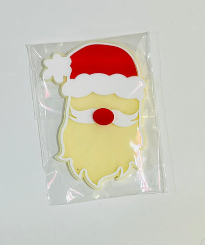 Acrylic Santa Sugar Cookie