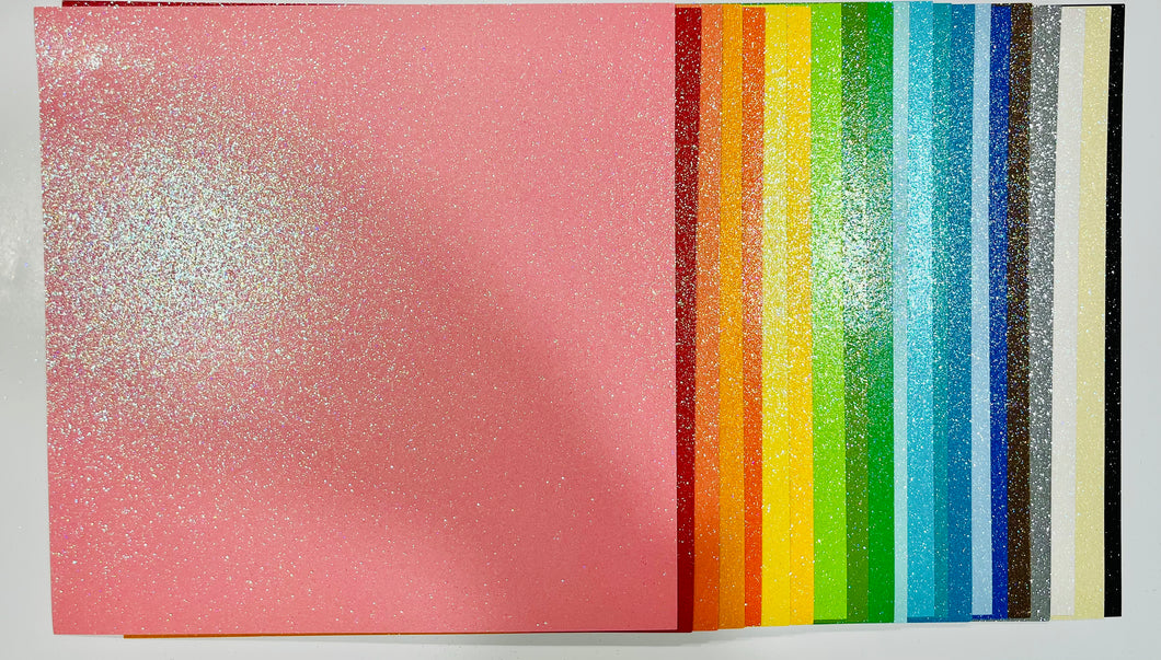 Doodlebug Glitter Paper Bundle