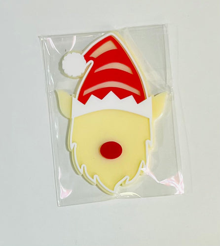 Acrylic Red Hat Elf Sugar Cookie
