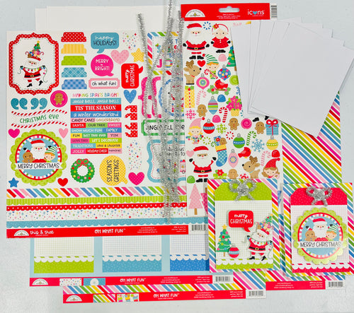 Oh What Fun Tag Card Kit