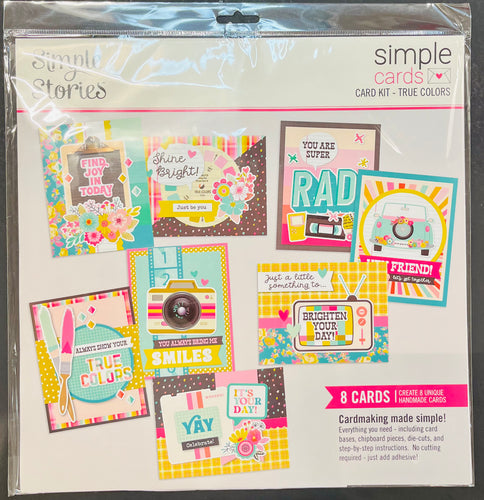 Simple Stories True Colors Card Kit