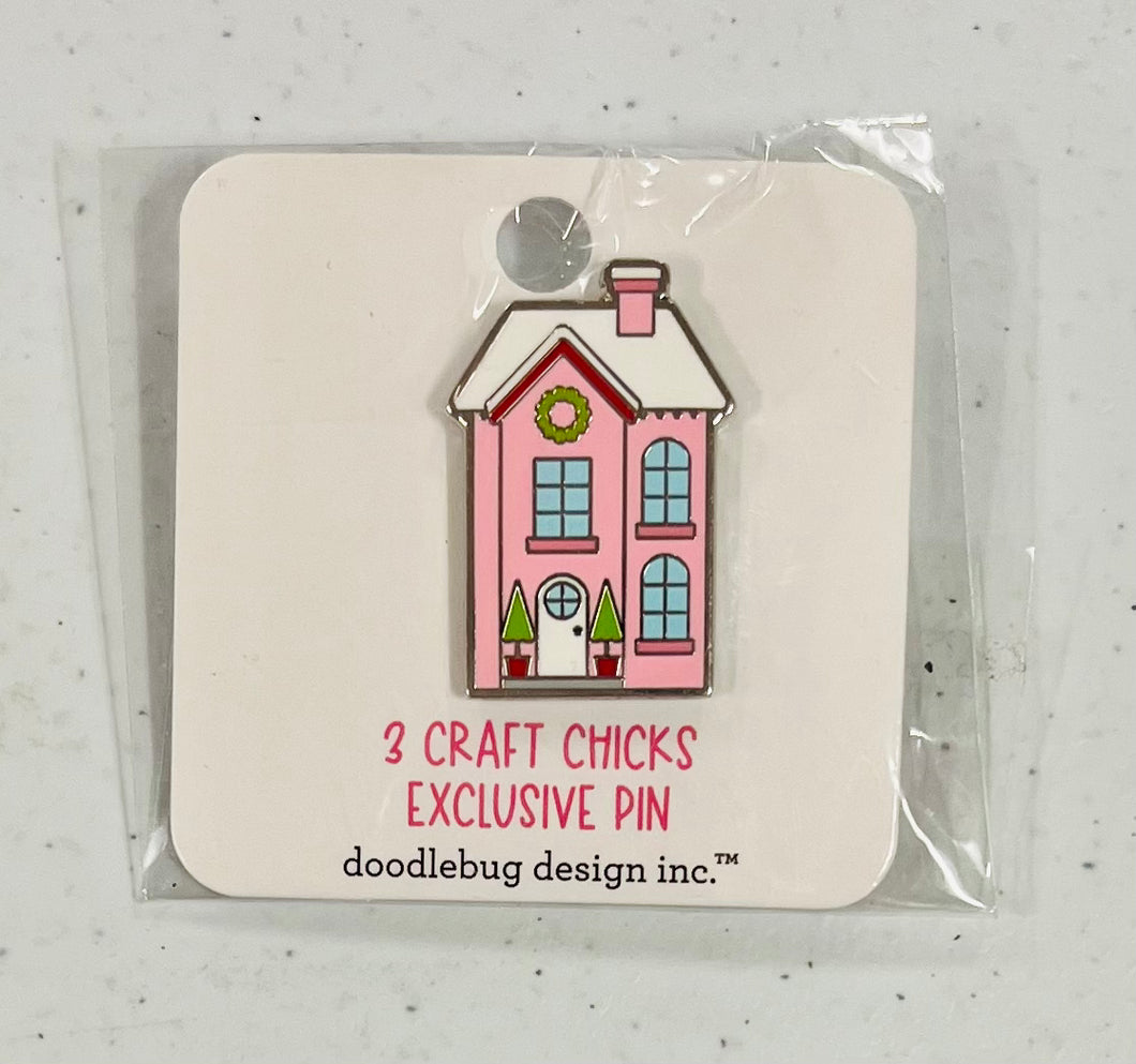 Candy Cane Lane Pin