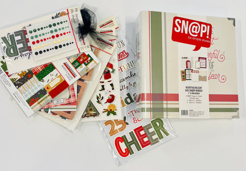 Simple Stories Hearth & Holiday Bundle with Album